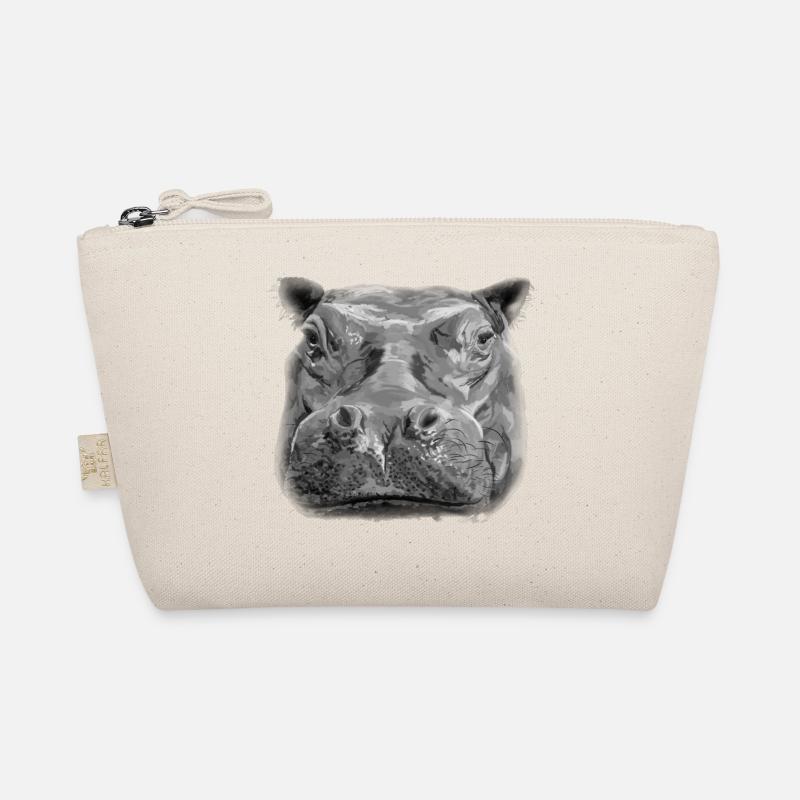 Nilpferd Bio-Täschchen