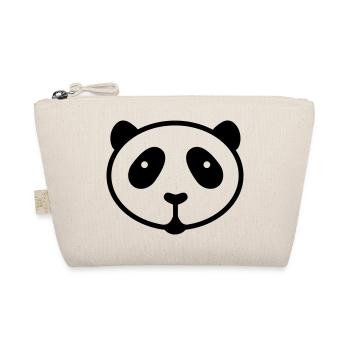 panda - Bio-Täschchen - Natur - Vorne