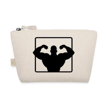 bodybuilder - Bio-Täschchen - Natur - Vorne