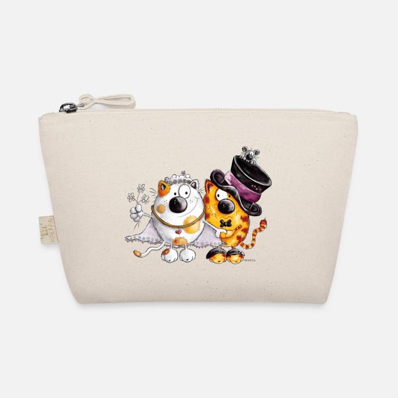 Cats Wedding Organic Pouch