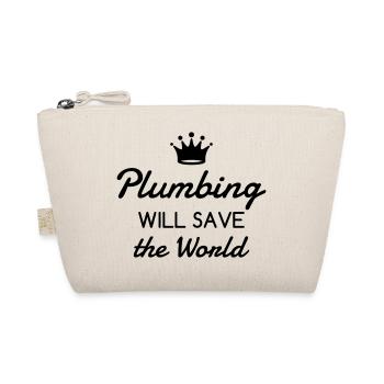 Klempner / Sanitär / Arbeit / Job - Bio-Täschchen - Natur - Vorne