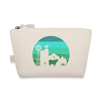 Farm Grange Agriculture Farm - Desig - Organic Pouch - nature - Front