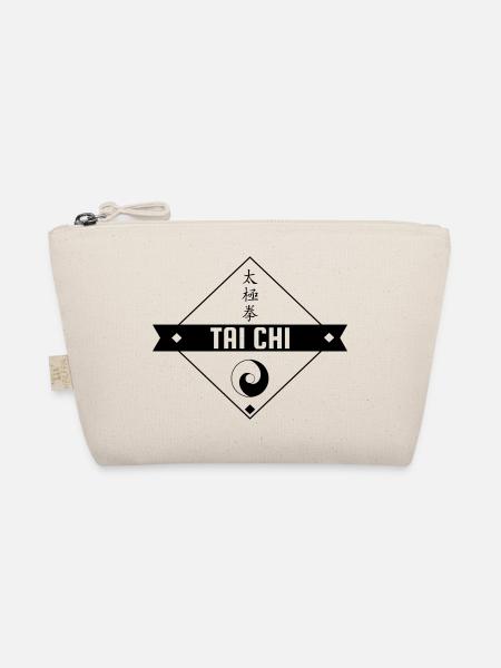 Taijiquan Tai-Chi Chuan Tai-Chi Taichi Tai Chi - Organic Pouch - nature - Front