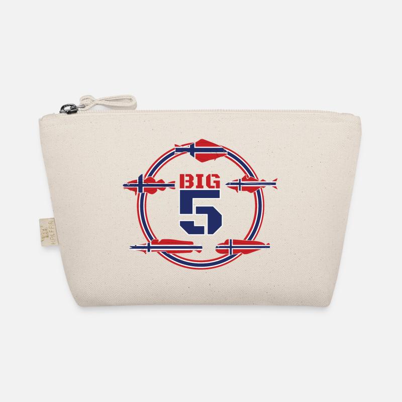 Norwegian Big 5 I Fishing Gift cod halibut Organic Pouch