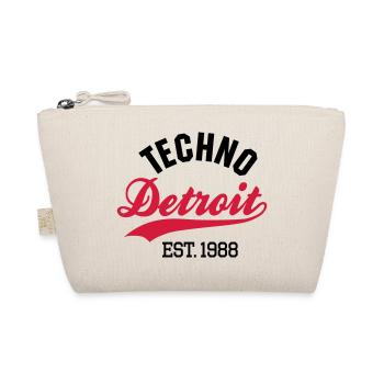 Techno Detroit est.1988 - Bio-Täschchen - Natur - Vorne