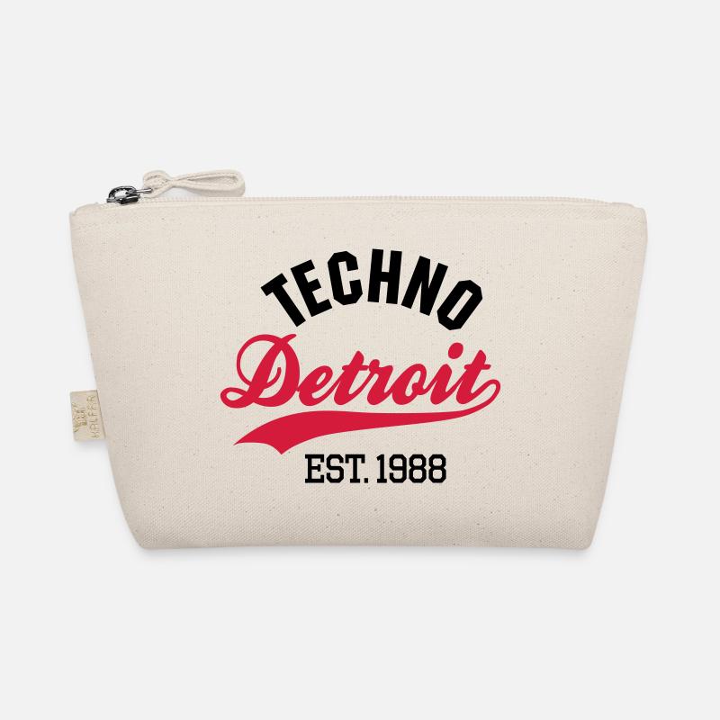 Techno Detroit est.1988 - Bio-Täschchen - Natur