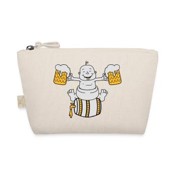 drunk, octoberfest, drinking, alcohol, glass, jug, - Organic Pouch - nature - Front