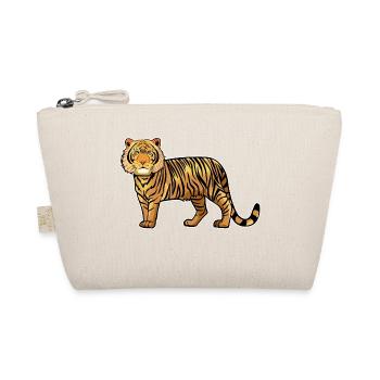 A tiger - Organic Pouch - nature - Front
