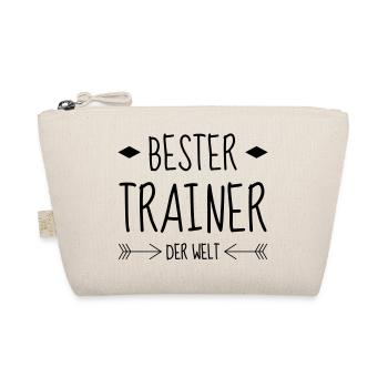 Coach / Coaching / Trainer / Sport - Bio-Täschchen - Natur - Vorne