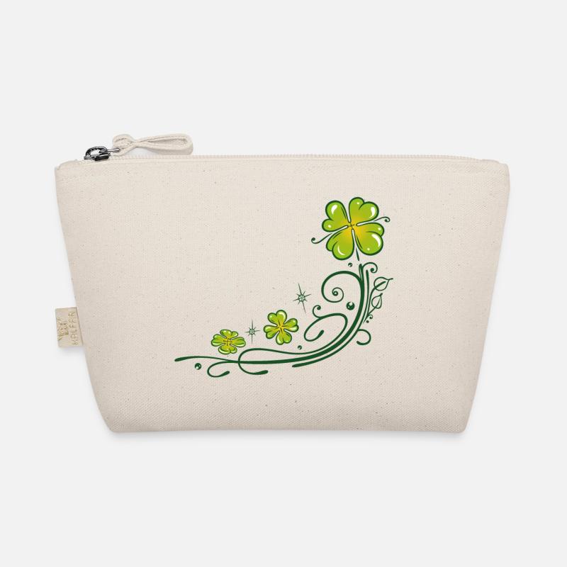 St. Patricks Day. Trèfle à quatre feuilles. - Trousse biologique - nature