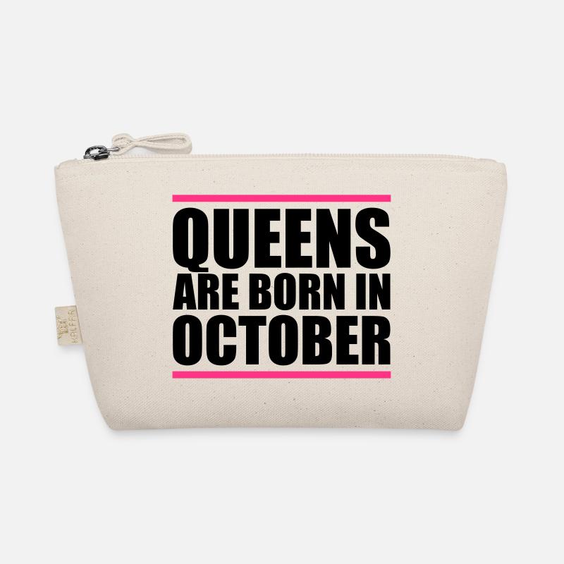 queens born in october Bio-Täschchen