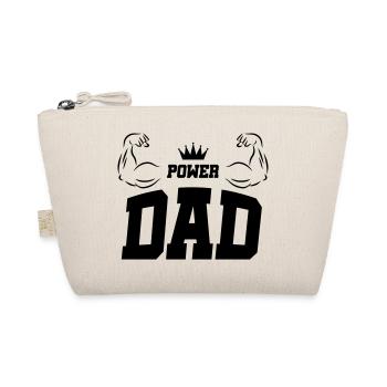 dad power - Bio-Täschchen - Natur - Vorne