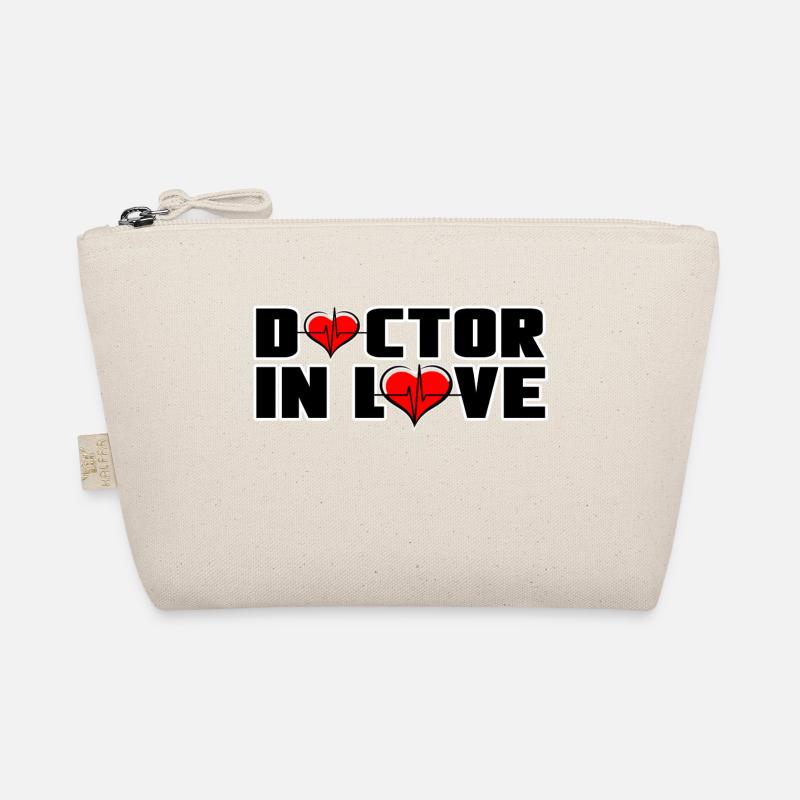 Doktor Arzt Ärzte Medizin Liebe Valentinstag Bio-Täschchen