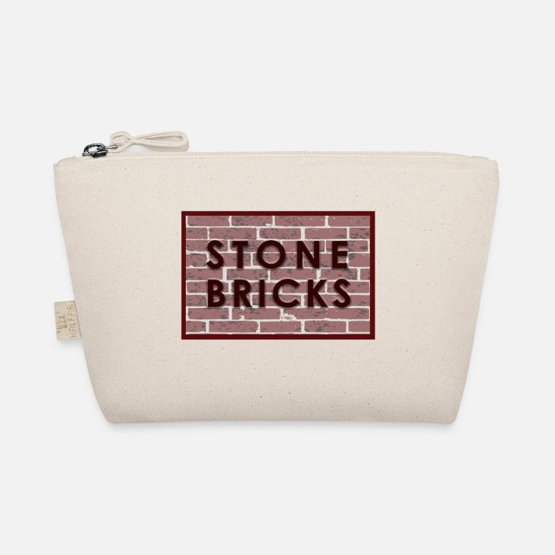 stone bricks - bricks Organic Pouch