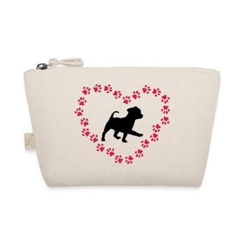 Dog, dog love - Organic Pouch - nature - Front