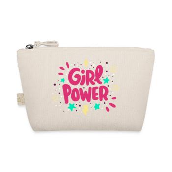 Girl power - Organic Pouch - nature - Front