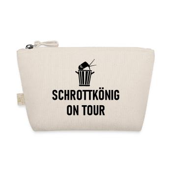 Schrottkönig on Tour - Bio-Täschchen - Natur - Vorne