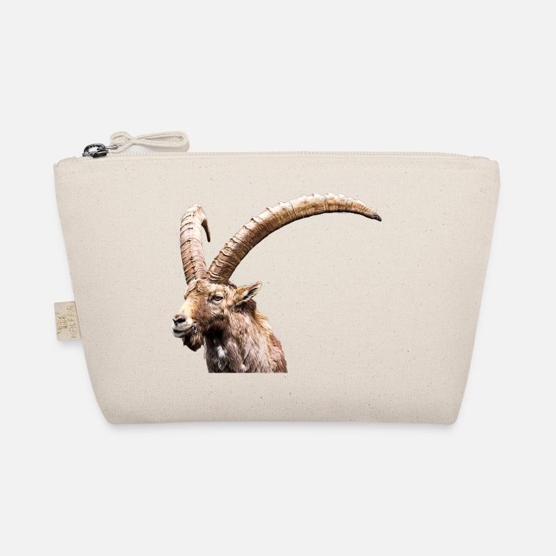 Steinbock - Bio-Täschchen - Natur
