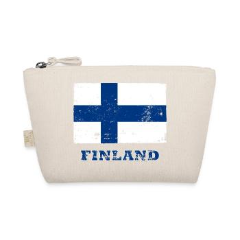 Flag of Finland, Finnish flag - Organic Pouch - nature - Front