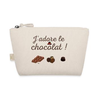 J adore le chocolat 3 - Trousse biologique - nature - Devant