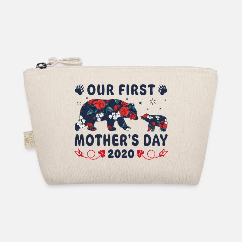 Die Bärenfamilie unseres ersten Muttertags 2020 Bio-Täschchen