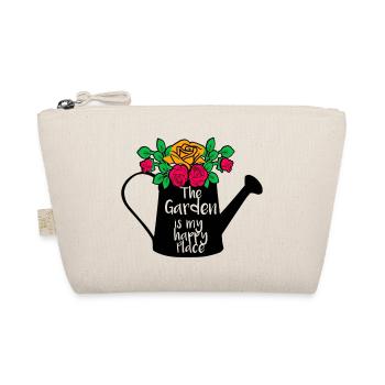 The Garden is my happy place - Organic Pouch - nature - Front