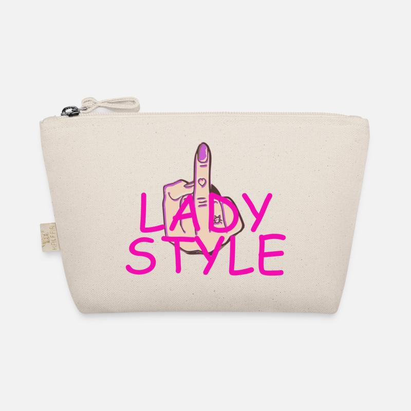 Lady Style Mittelfinger Bio-Täschchen