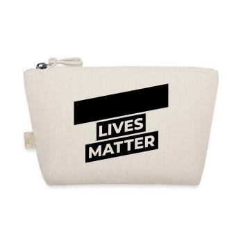 black lives matter - Organic Pouch - nature - Front