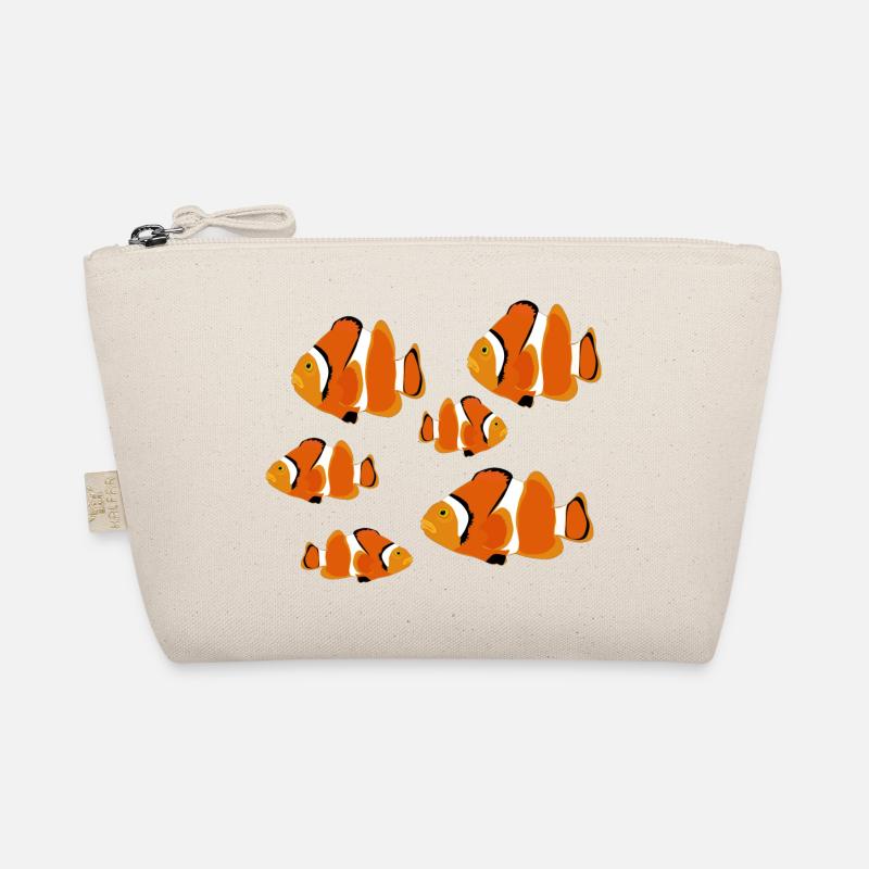 Goldfish, clownfish, sea, nemo fish Organic Pouch