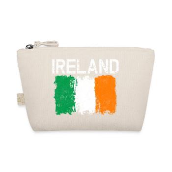 Conception du drapeau Grunge Ireland - Trousse biologique - nature - Devant