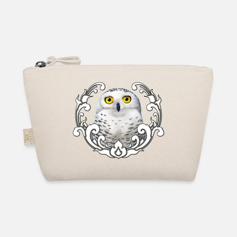 Snow owl - Organic Pouch - nature