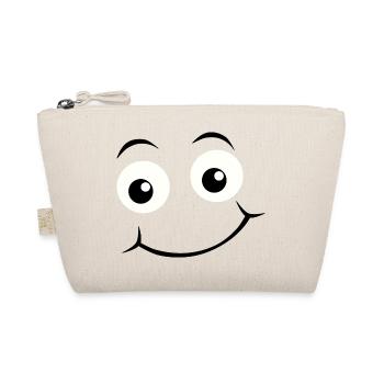 Yeux heureux Emoticon - Trousse biologique - nature - Devant
