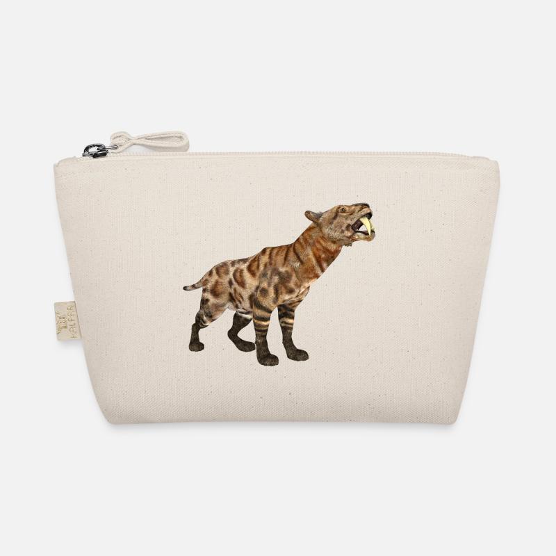 Säbelzahnkatze Smilodon Bio-Täschchen