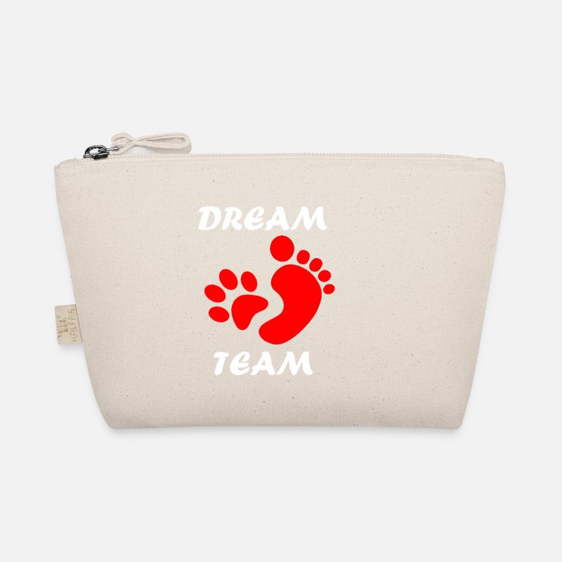 Dream team - dog man Organic Pouch