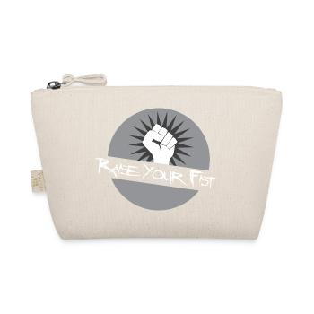 Raise Your Fist - Organic Pouch - nature - Front