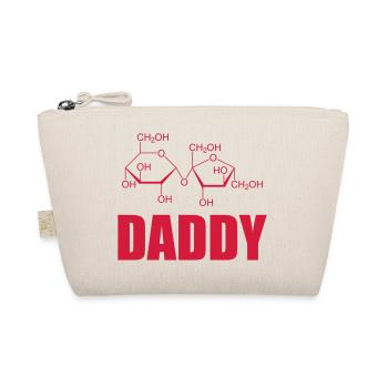 Nerdy Design "Sugar DADDY" - Struktur - Bio-Täschchen - Natur - Vorne