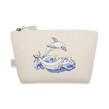 Dolphins - Organic Pouch - nature - Front