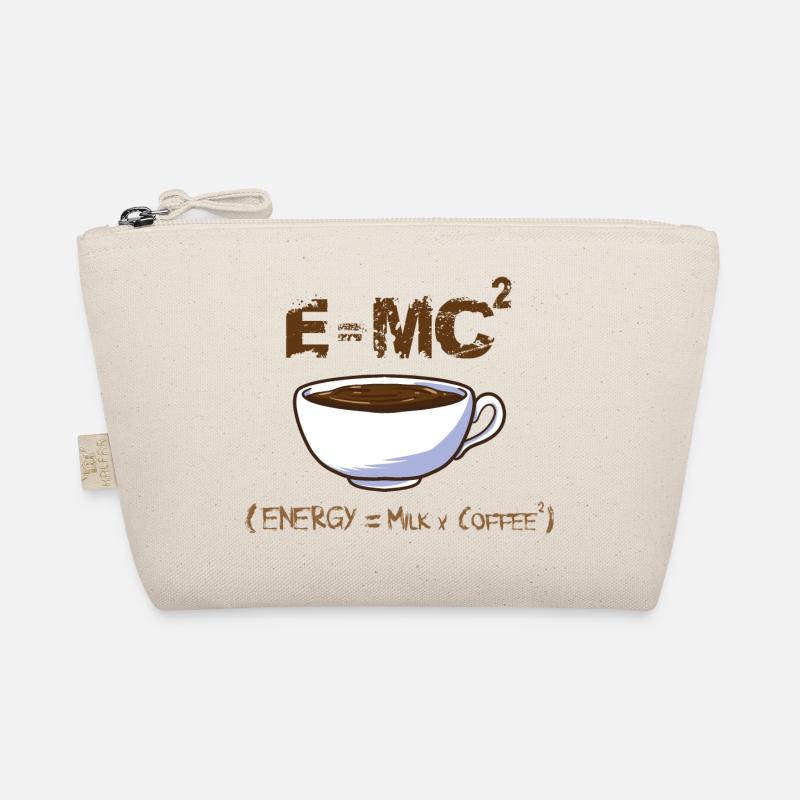 Kaffee Formel Molekül Energie - Spruch Koffein Bio-Täschchen