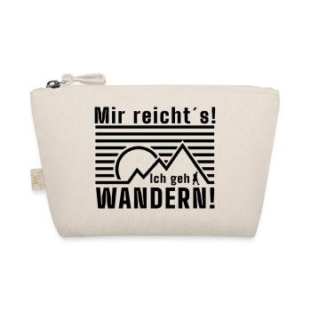 Mir reicht´s - ich geh Wandern | Wandertour - Bio-Täschchen - Natur - Vorne