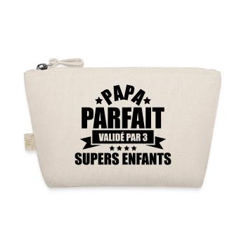 papa parfait cadeau fête des pères anniversaire - Trousse biologique - nature - Devant