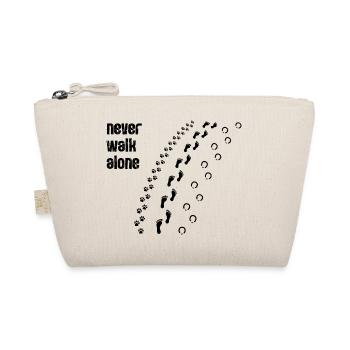 Never walk alone horse gift hobby dressage - Organic Pouch - nature - Front