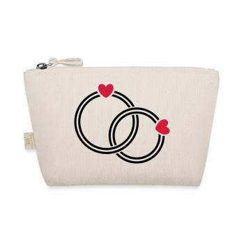 wedding rings - Organic Pouch - nature - Front
