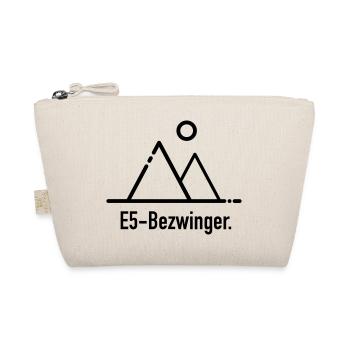 E5 Bezwinger - für Alpenüberquerer - Bio-Täschchen - Natur - Vorne