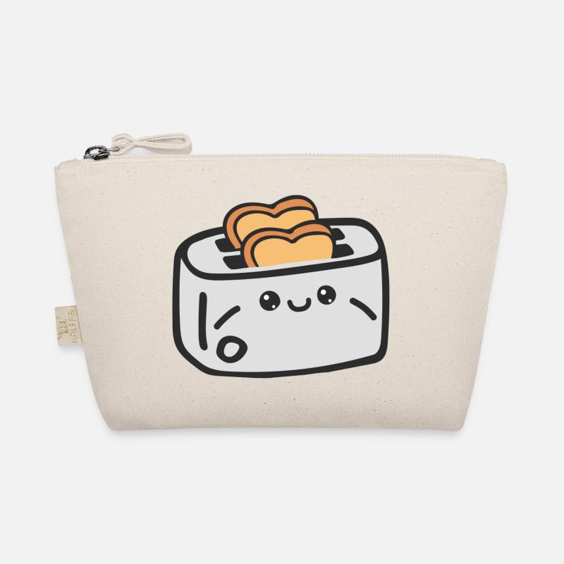 Toaster and bread Organic Pouch