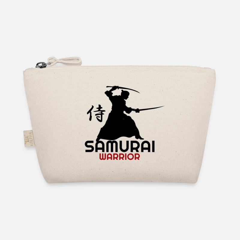 Samurai, Samurai-t-Shirts, Samurai-Hoodies Bio-Täschchen