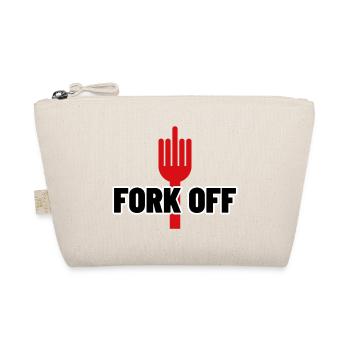 FORK AUS - Bio-Täschchen - Natur - Vorne