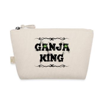 ganja king, ganja , ganja Hoodies, ganja T Shirts, - Organic Pouch - nature - Front
