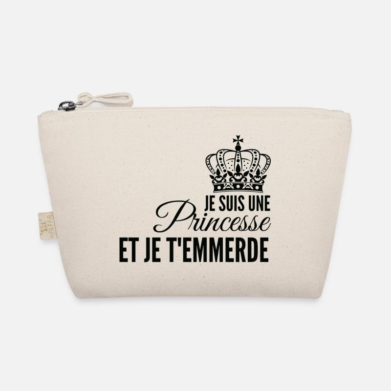 Princesse affirmée et rebelle - Trousse biologique - nature