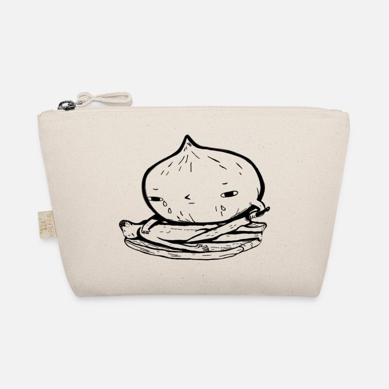 Onion Cuts Man Funny Sarcasm Design Organic Pouch