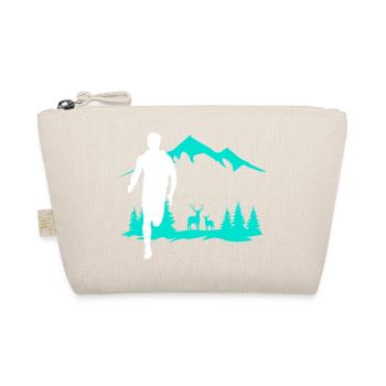 Trail running nature - Organic Pouch - nature - Front